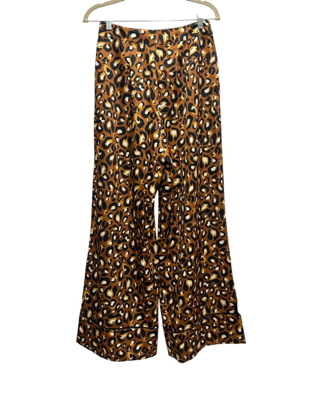 Express X Lady Gang Cheetah Pants Wide Leg Size 6 Women's NWOT New without tag - Picture 3 of 3